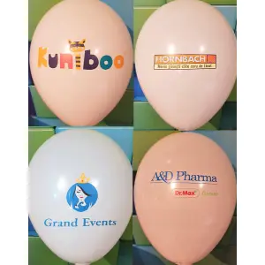 Grafica 4 culori Personalizare baloane 30cm Latex